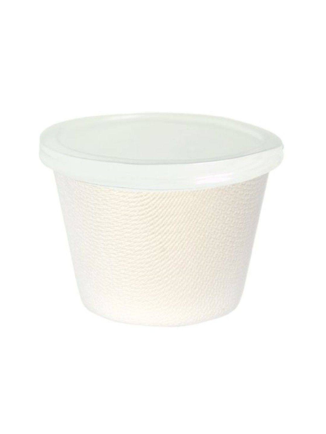 Econtainer Sugarcane Bagasse Sauce Cup Eco-friendly Packaging (4oz)- Pack of 50 (with Lid- Image 1)