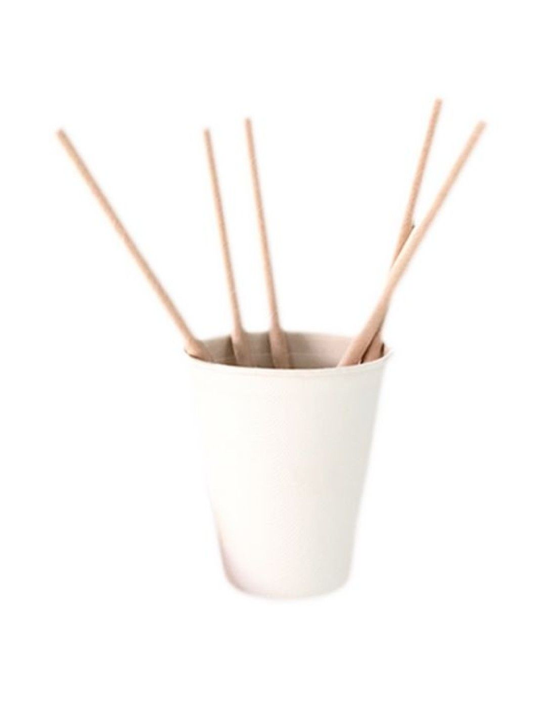 Econtainer Sugarcane Bagasse Straw Compostable and Eco-friendly (197mm) - Pack of 100 (No Color- Image 1)