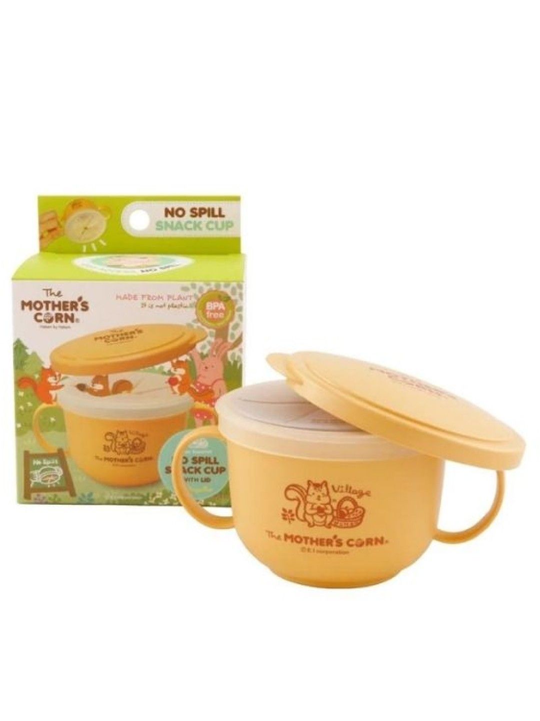 Mother's Corn No Spill Snack Cup (4 in 1) (No Color- Image 1)