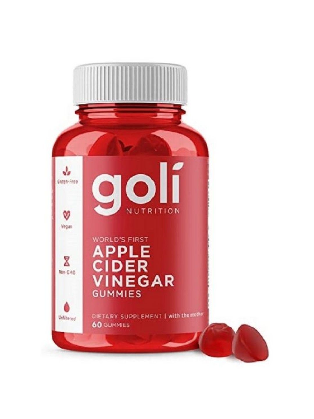 Goli Apple Cider Vinegar Gummies (60 pcs)