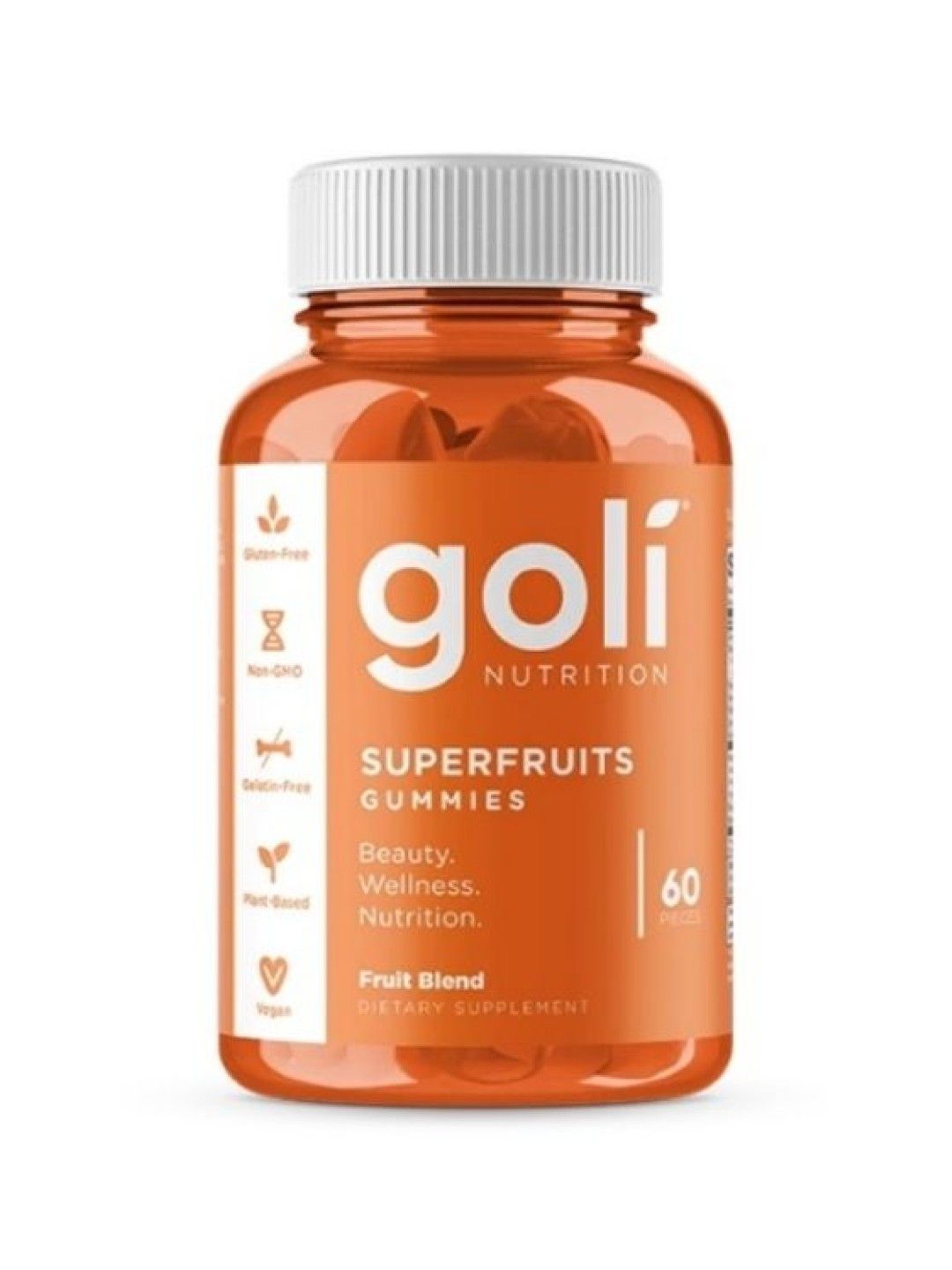 Goli Superfruits Mixed Fruit with Collagen (60 pcs)