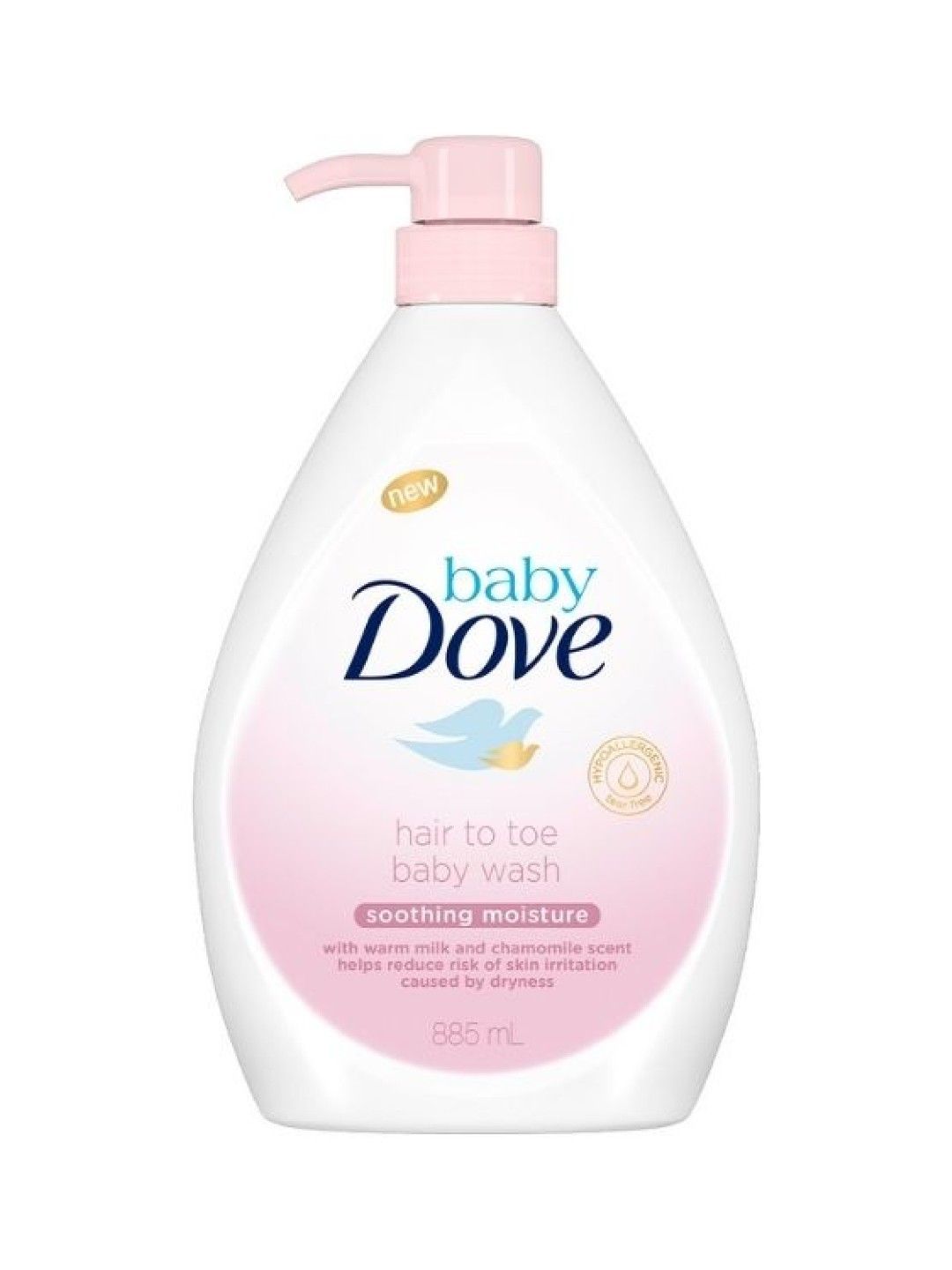 Baby Dove Head to Toe Body Wash Soothing Moisture (885ml) [Expiry: Mar 2025]