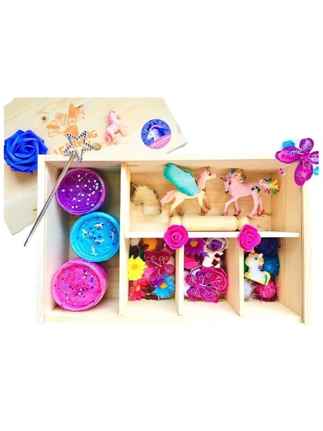 Learning Play Unicorn Dream Play Dough Box