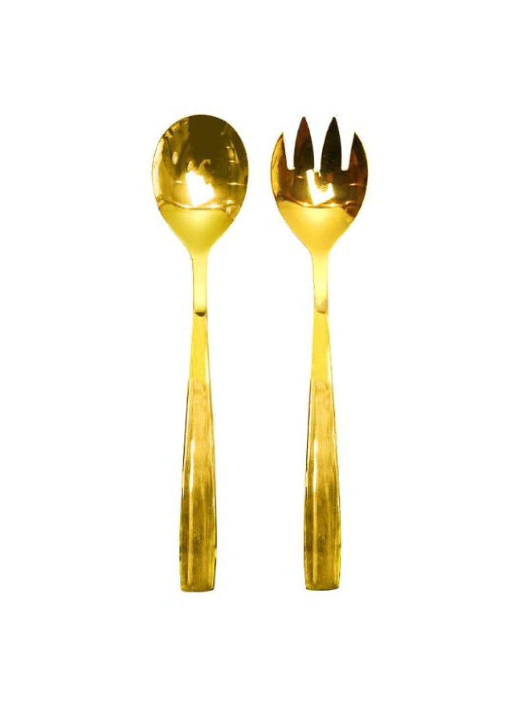 Sunbeams Lifestyle Metallic Salad Serving Set (Gold- Image 1)