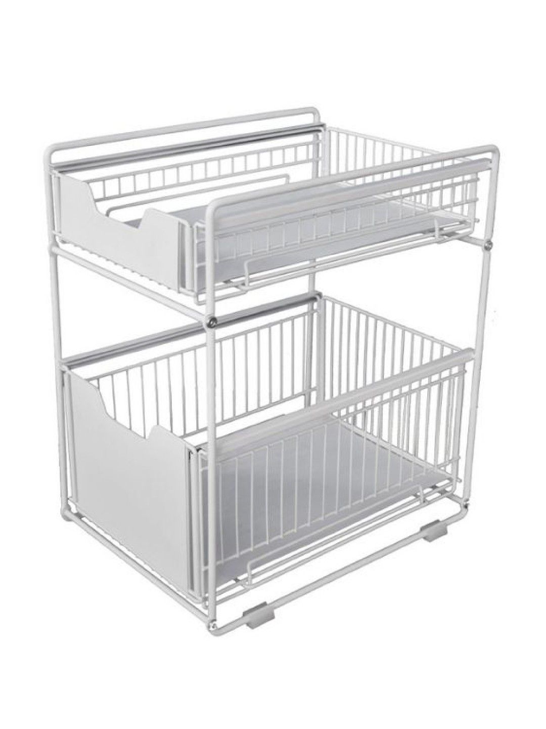 Sunbeams Lifestyle Nest Design Lab Premium Durable 2-Tier Kitchen Counter Basket Rack
