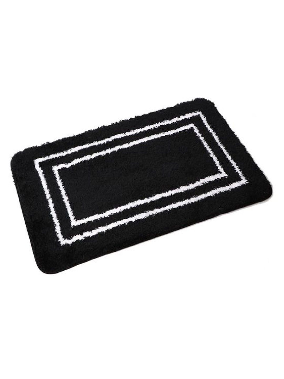 Sunbeams Lifestyle Primeo Micro Fiber Bath Mat (Black- Image 1)