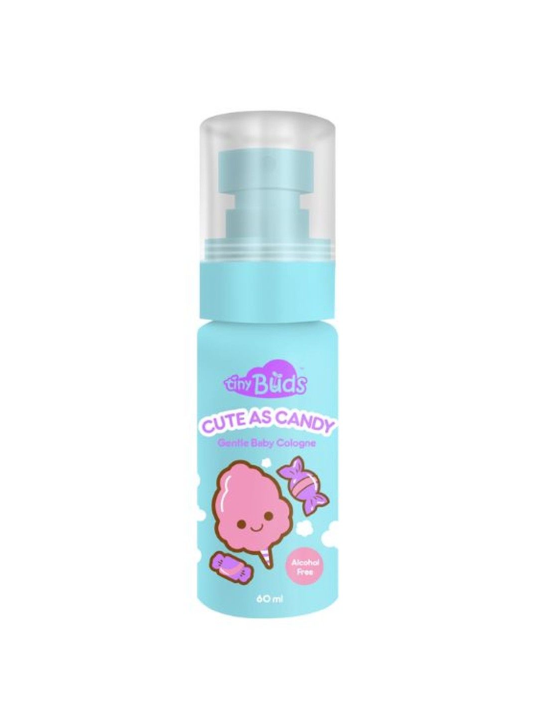 Tiny Buds Cute as Candy Gentle Baby Cologne (60ml) (No Color- Image 1)