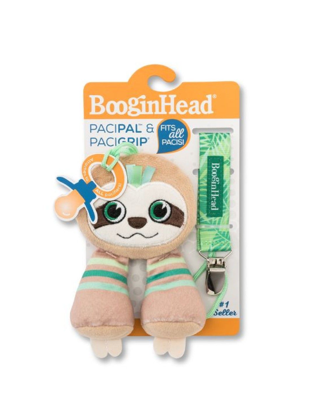 BooginHead PaciPal Combo (2-Piece Set) (No Color- Image 1)