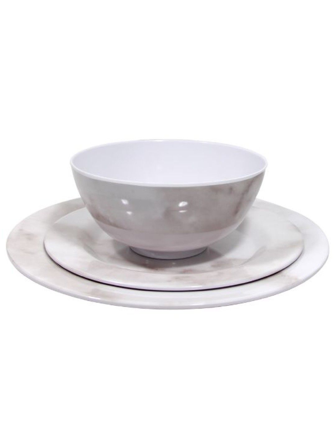 Sunbeams Lifestyle Slique Marble Dinnerware Set (12-piece)