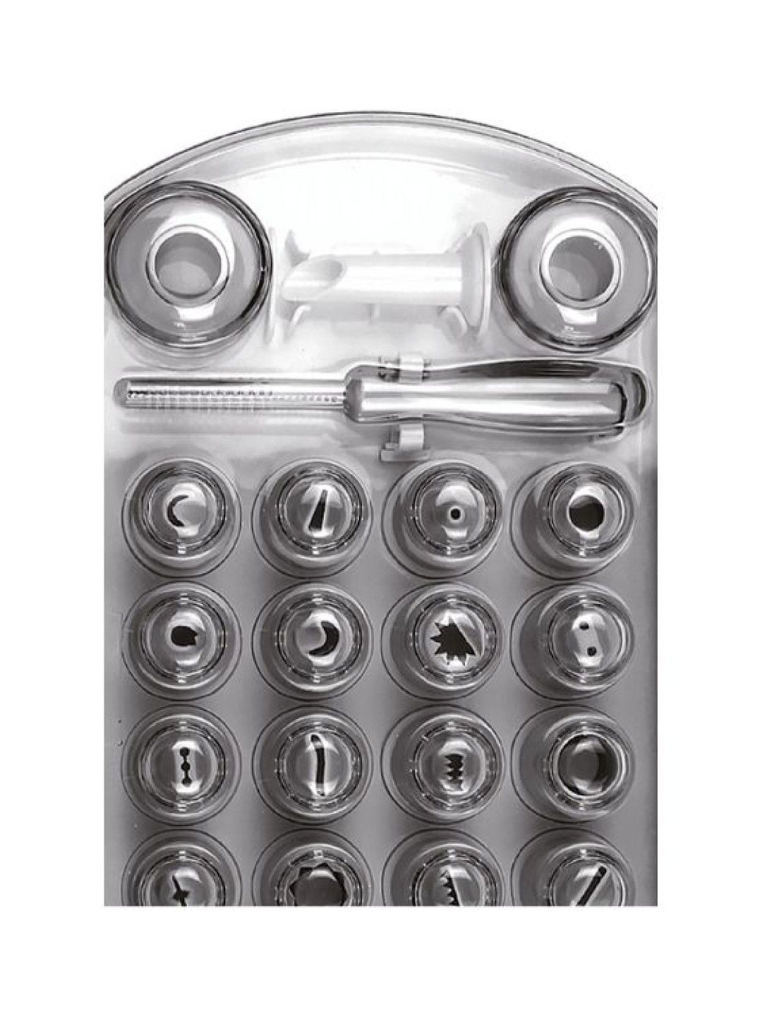 Sunbeams Lifestyle Slique Premium Cake Icing & Decorating Nozzles (Set of 25)