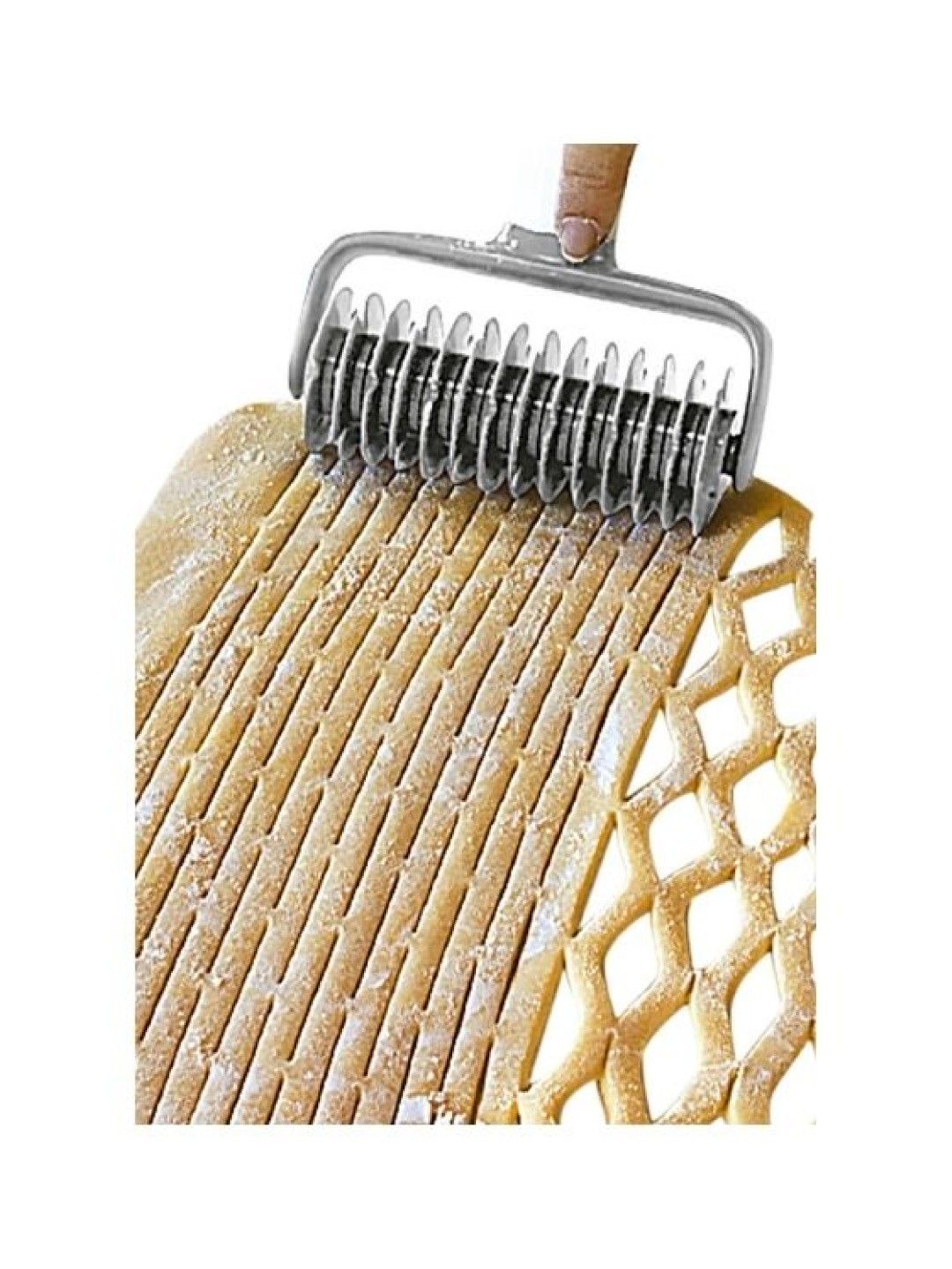 Sunbeams Lifestyle Slique Premium Lattice Roller Dough Cutter (No Color- Image 1)