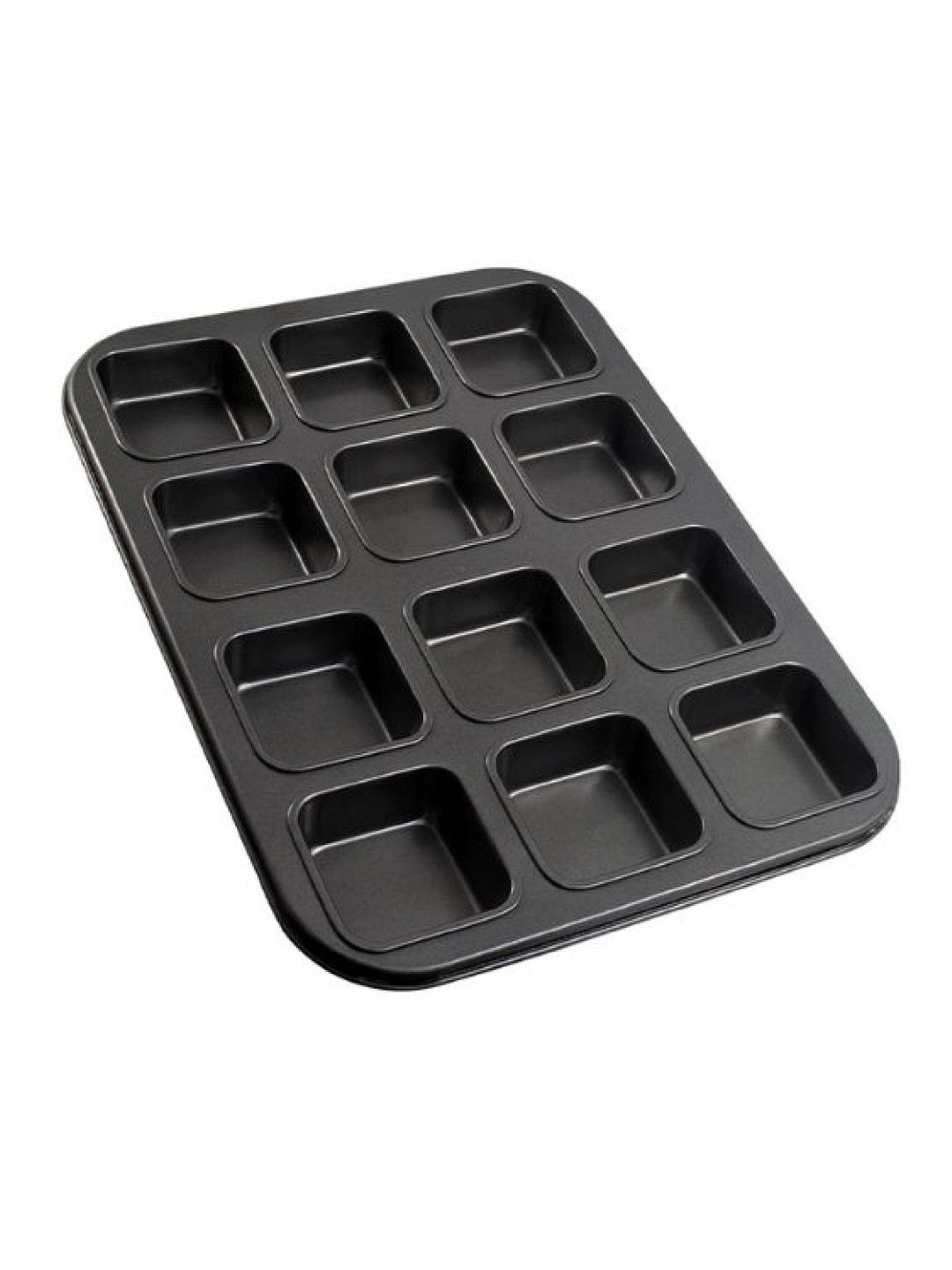 Sunbeams Lifestyle Slique Premium 12-Cup Square Muffin Pan (No Color- Image 1)