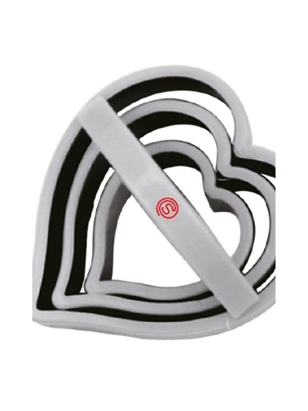 Sunbeams Lifestyle Slique Premium Round & Heart Shape Cookie Cutter (Set of 6) (No Color- Image 1)