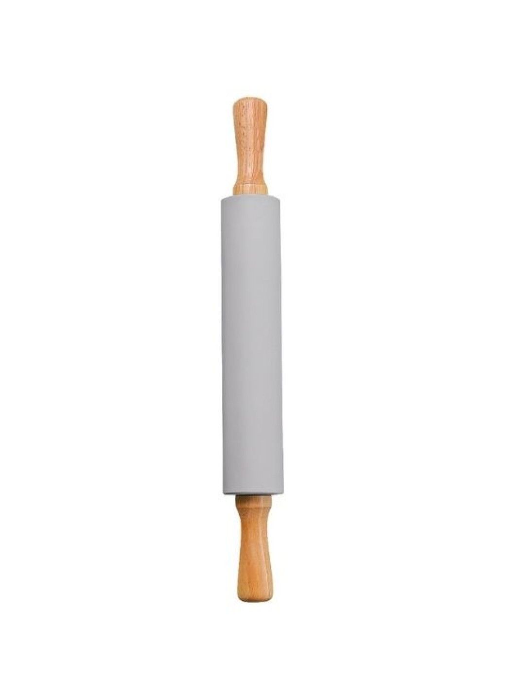 Sunbeams Lifestyle Slique Premium Wood + Silicone Rolling Pin (43 cm x 5 cm) (No Color- Image 1)