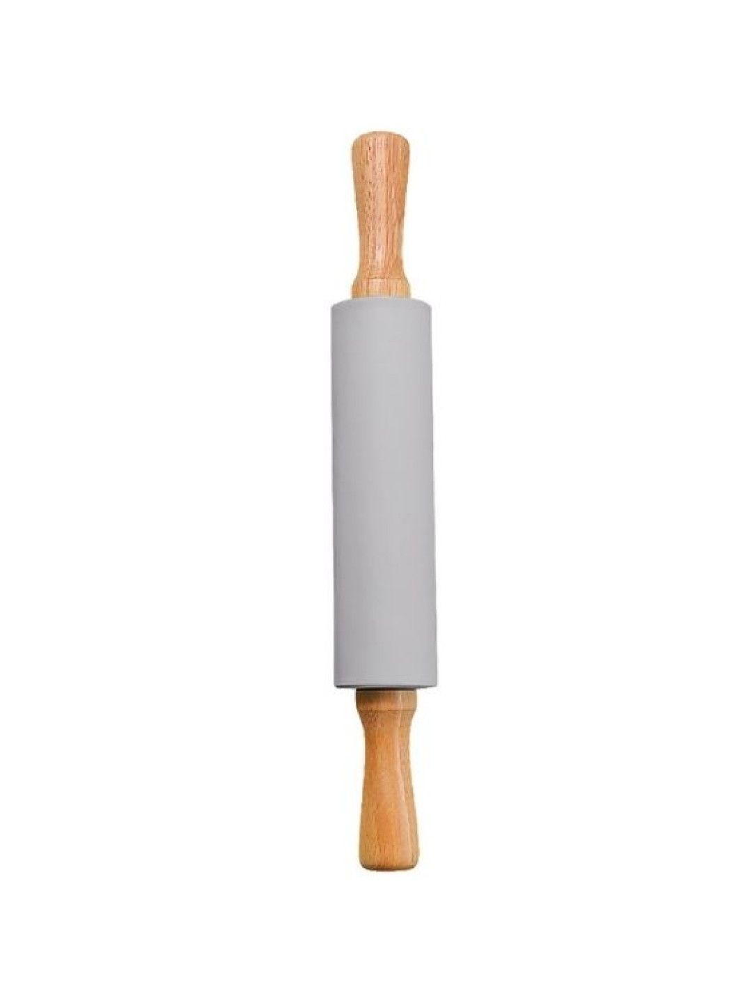 Sunbeams Lifestyle Slique Premium Wood + Silicone Rolling Pin (41.5 cm x 6.8 cm) (No Color- Image 1)