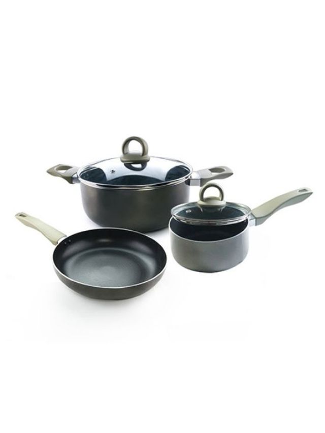 Masflex Limited Edition Platinum Cookware Set (5-Piece) | edamama