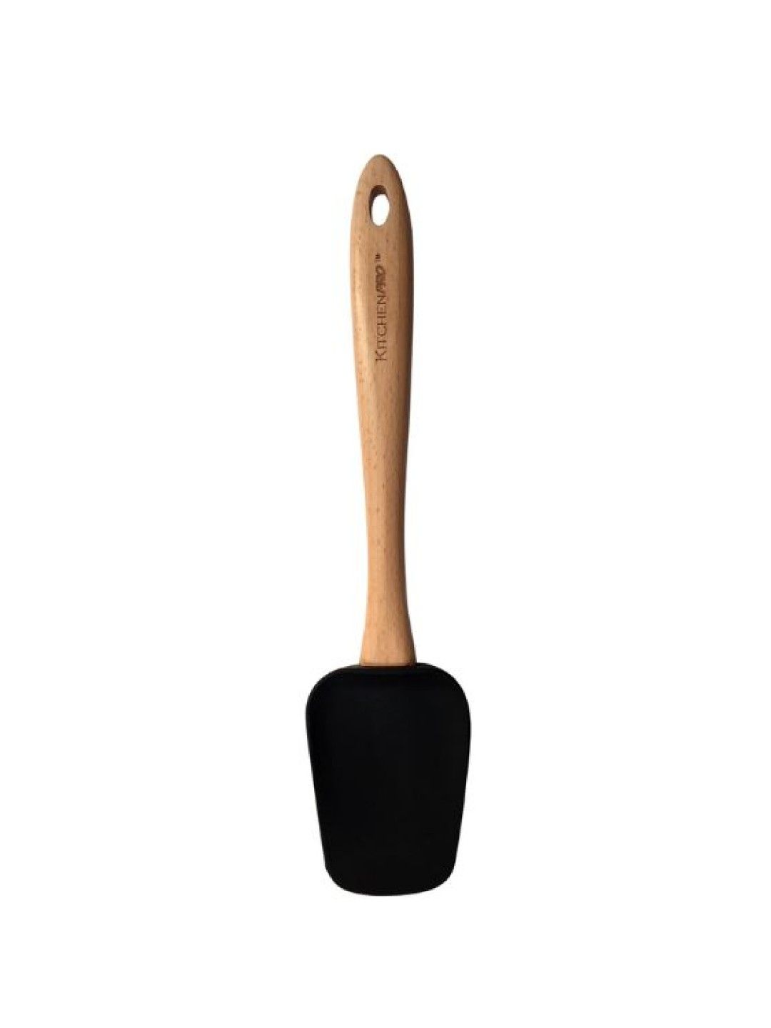 KitchenPro Beech Wood Multipurpose Silicone Spatula (12in) (No Color- Image 1)
