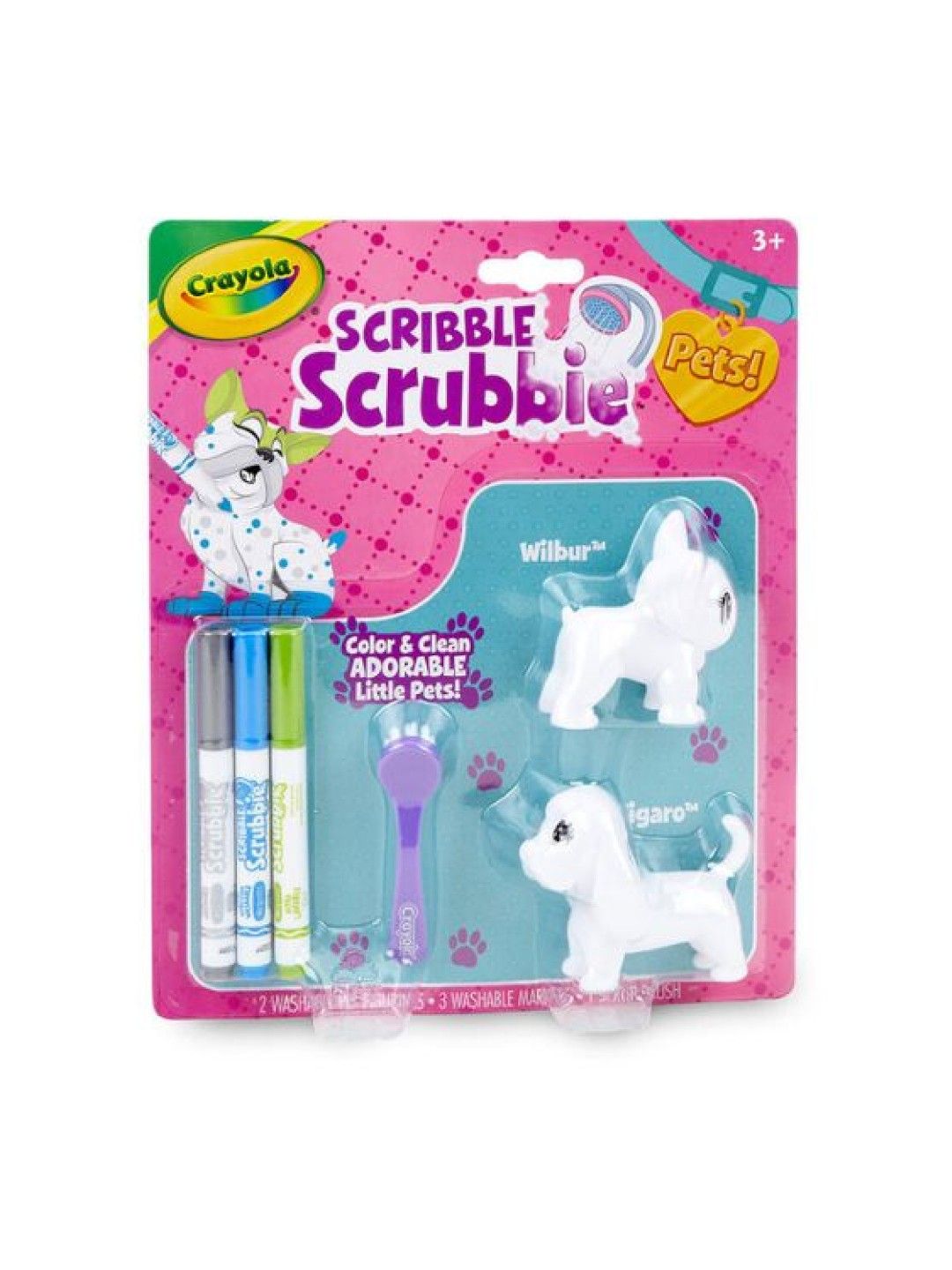 Crayola Scribble Scrubbie Pets - Dogs (No Color- Image 1)