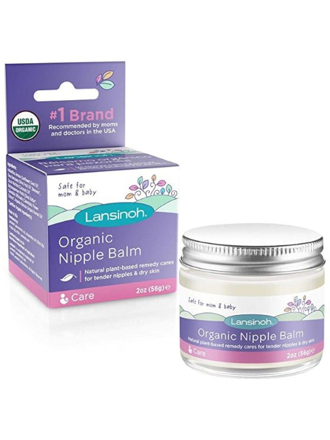 Lansinoh Organic Nipple Balm (No Color- Image 1)
