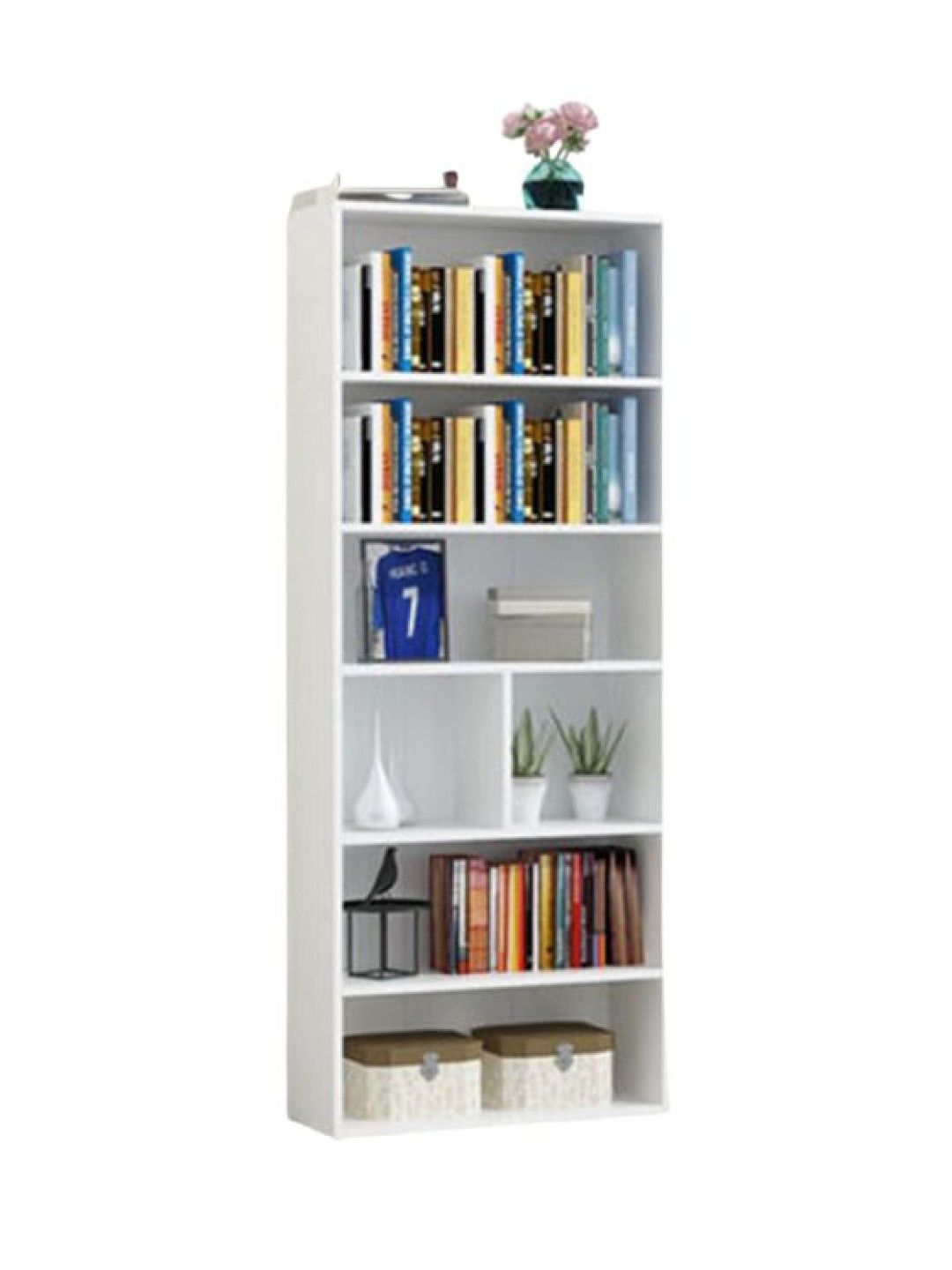Furnlite 6-Layer Bookshelf