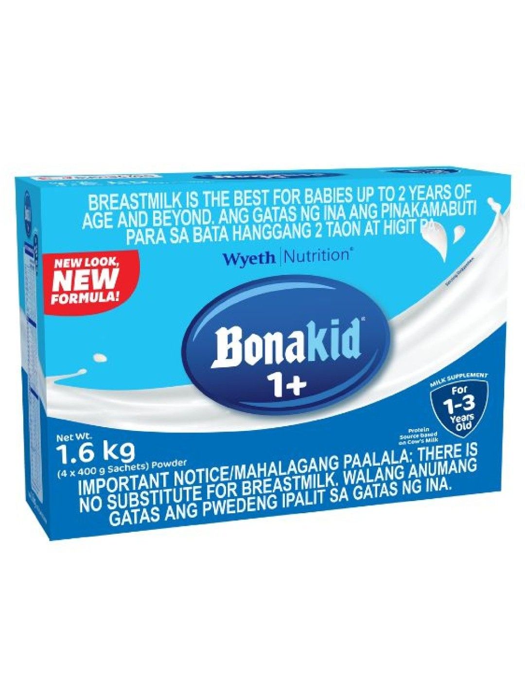 Bonakid Stage 3 Powdered Milk Drink for Children 1-3 y.o. (1.6kg) [Expiry: Dec 2024]