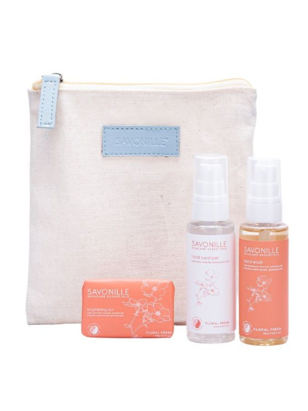 Savonille Skincare Essentials Floral Fresh Travel Trio (No Color- Image 1)