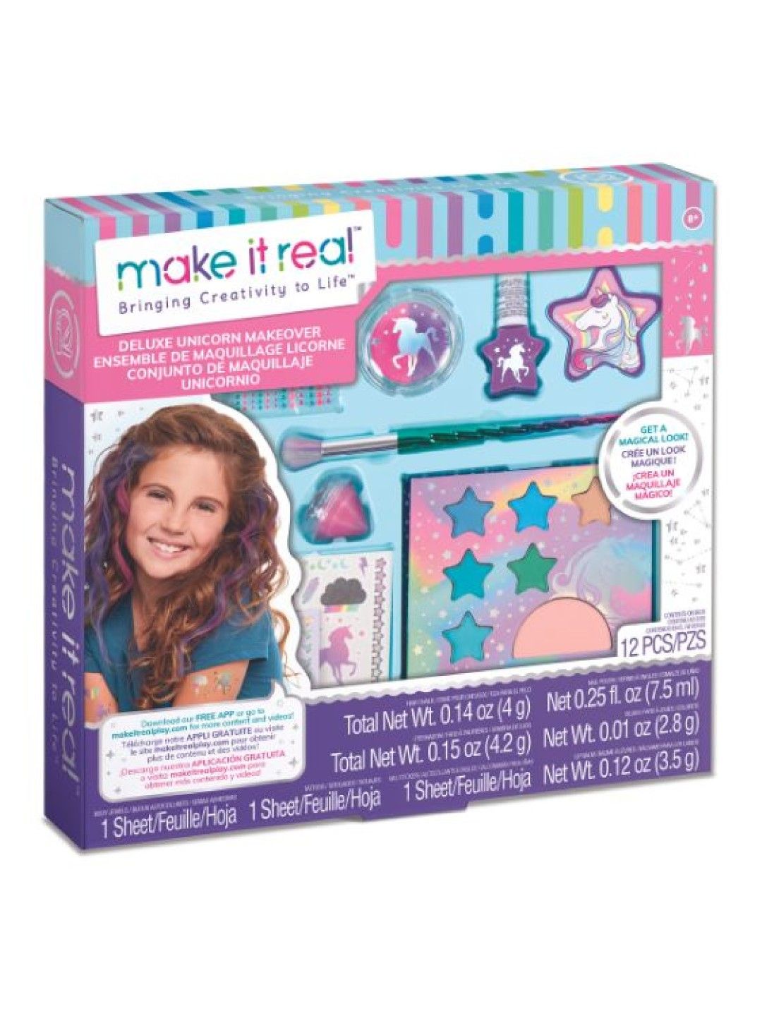 Make It Real Deluxe Unicorn Makeover (No Color- Image 1)