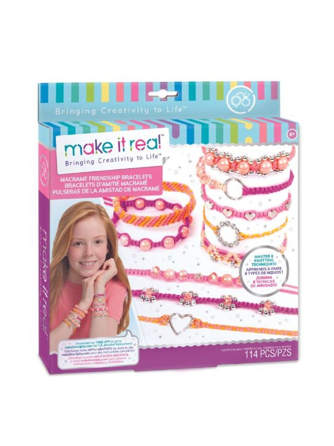 Make It Real Macrame Friendship Bracelets