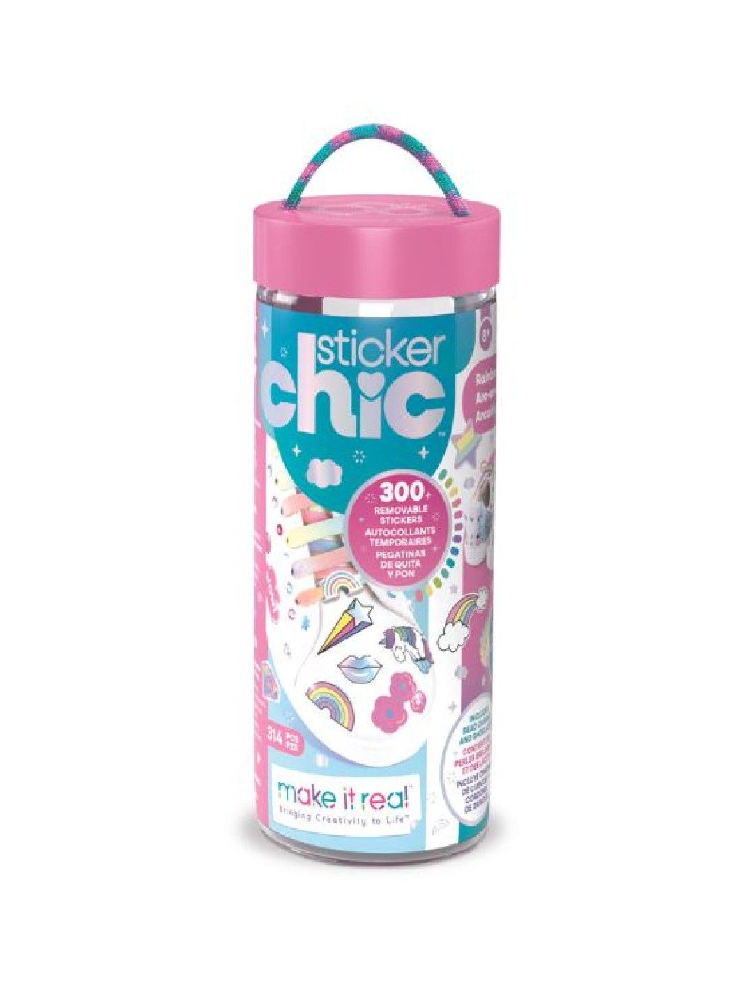 Make It Real Sticker Chic : Rainbow Chic (No Color- Image 1)