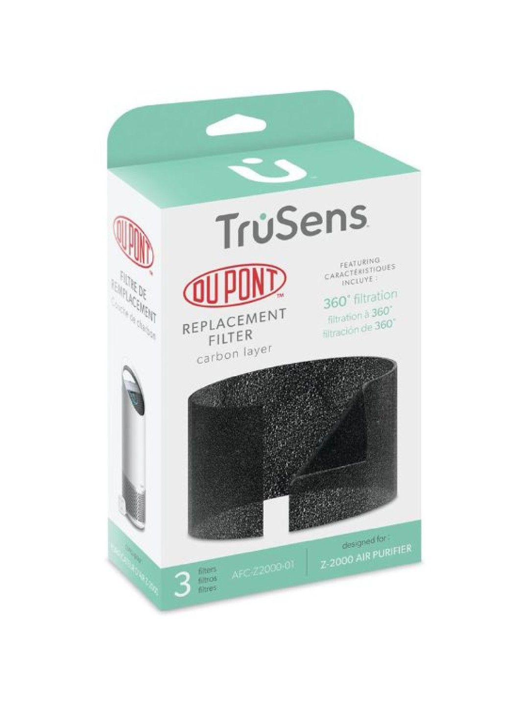 TruSens Carbon (Medium) (3 pcs) (No Color- Image 2)