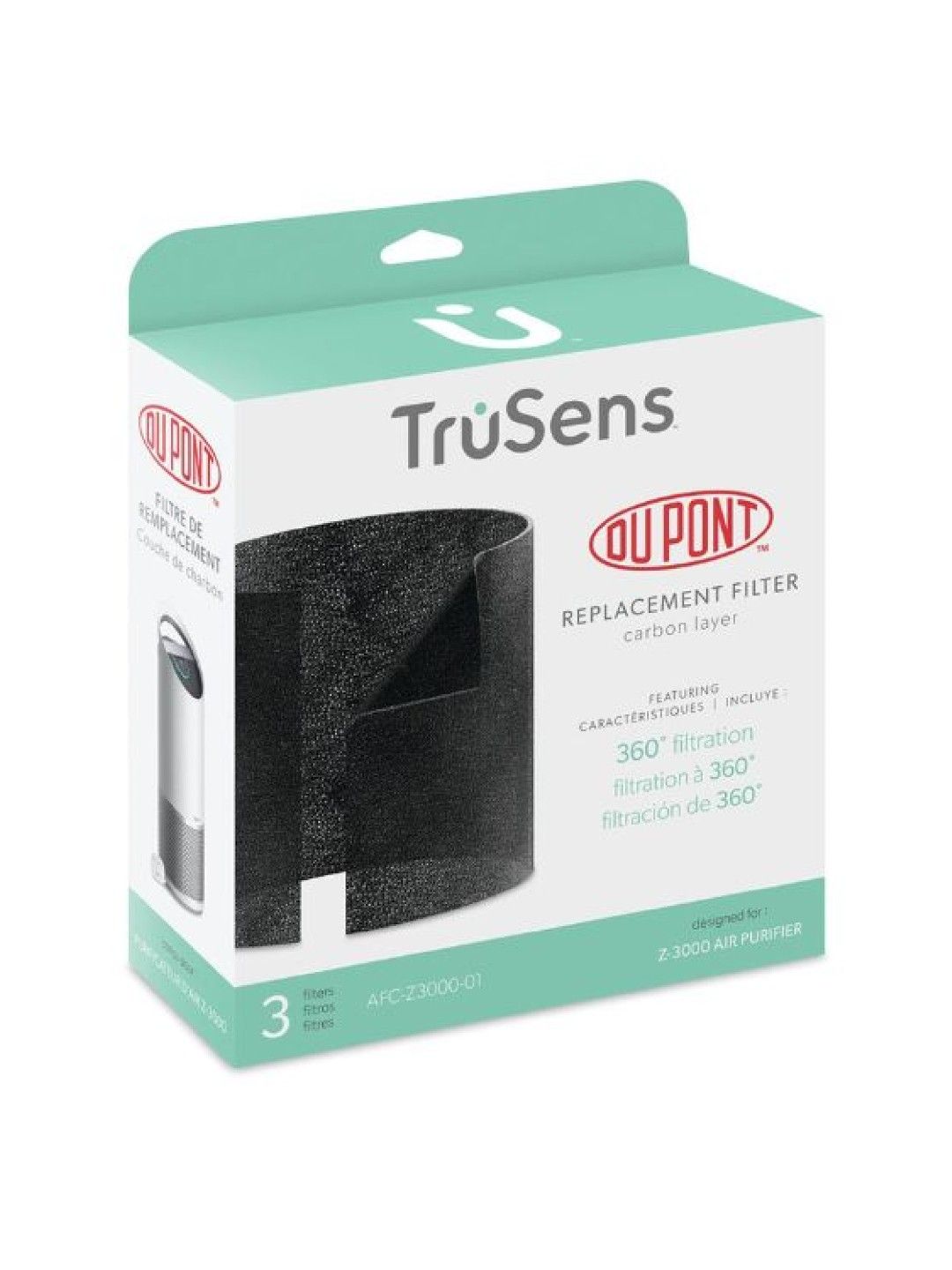 TruSens Carbon (Large) (3 pcs) (No Color- Image 2)