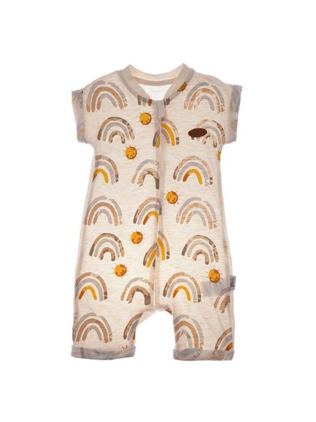 Cottonkind Flexi Rainbow Romper (No Color- Image 1)