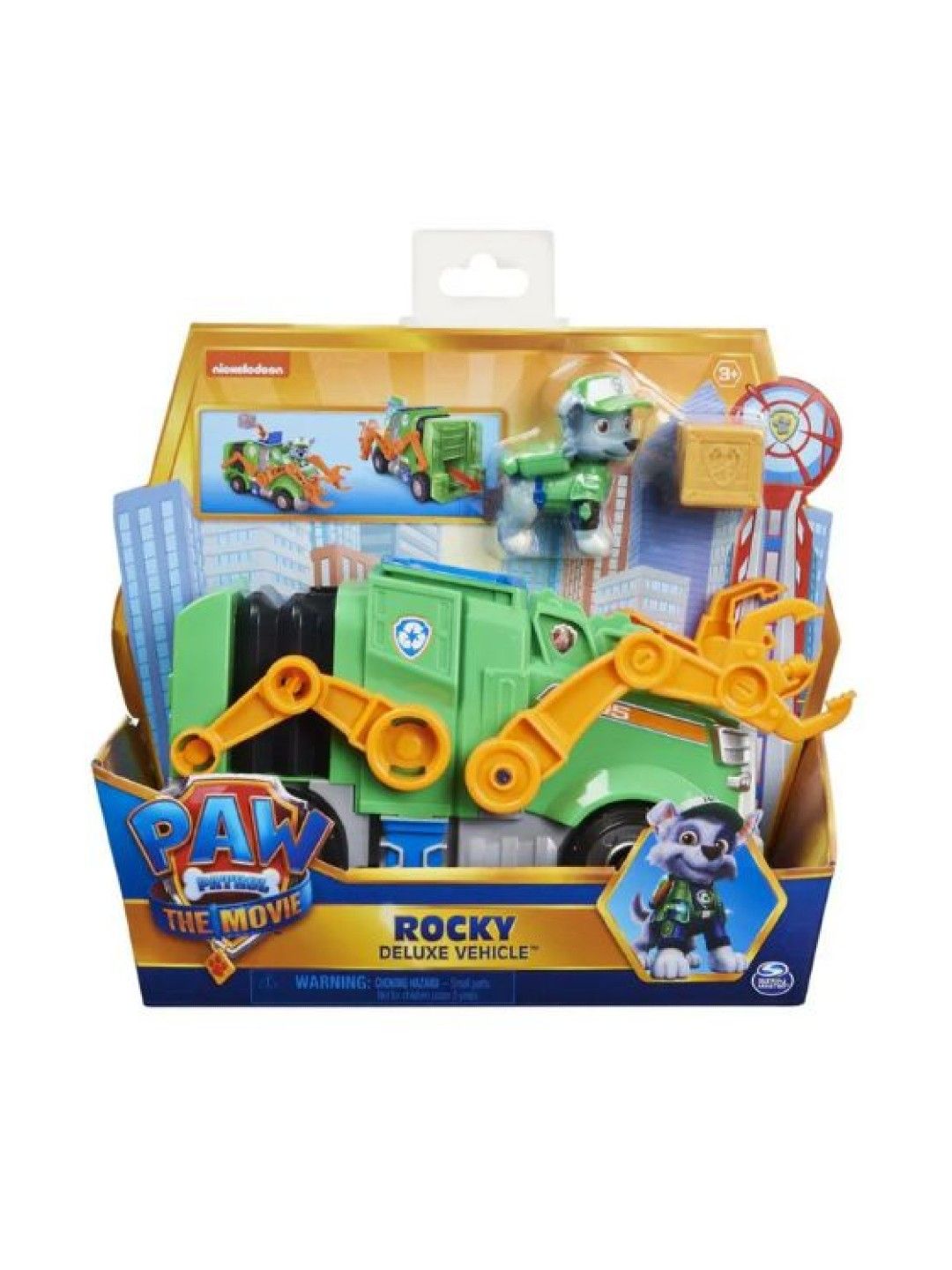 Paw Patrol Themed Movie Rocky (No Color- Image 3)