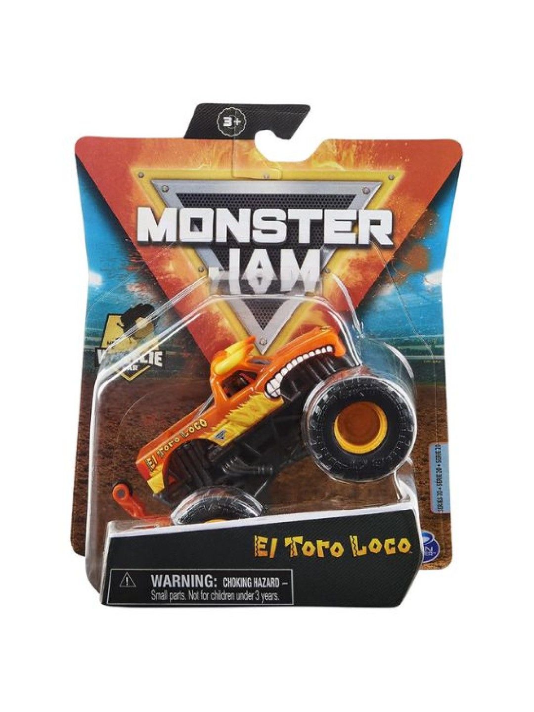 Monster Jam 1:64 Scale Truck El Toro Loco (No Color- Image 3)
