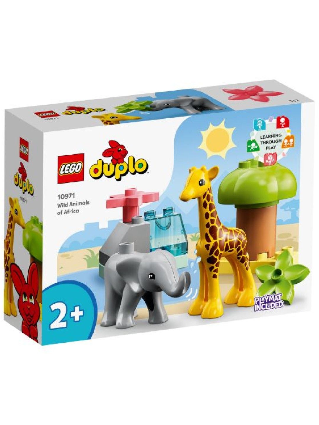 Lego Duplo Wild Animals of Africa Building Blocks (10pcs) (No Color- Image 3)