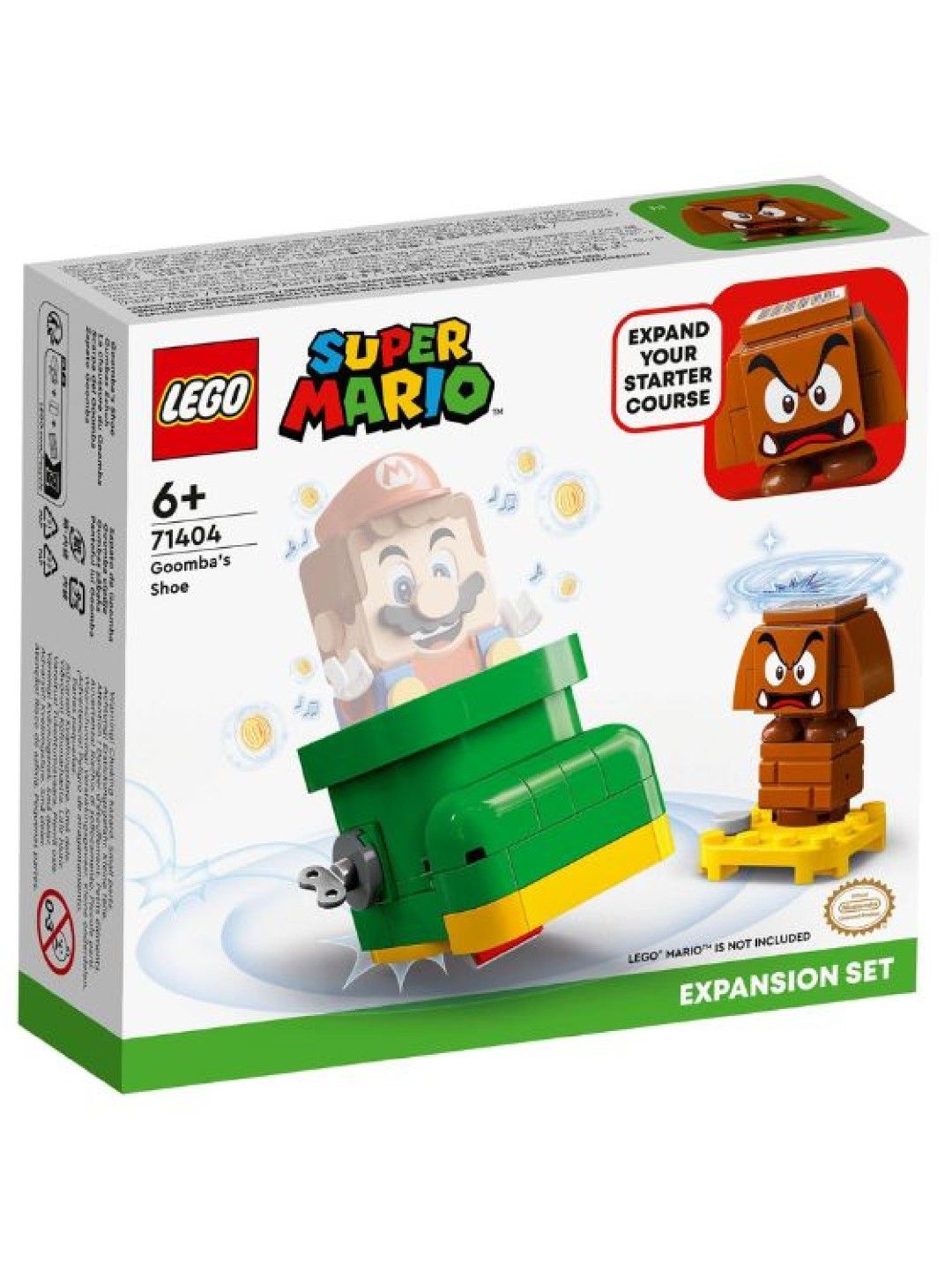 Lego Super Mario Goomba's Shoe Expansion Set Building Blocks (76pcs) (No Color- Image 1)