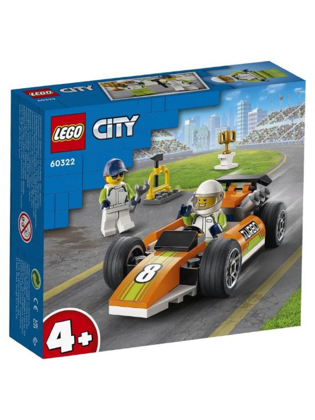 Lego City Race Car Building Blocks (46pcs) | edamama