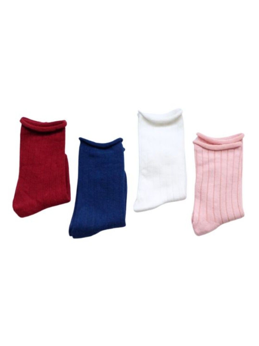 Style Me Little The Cotton Mid-Calf Ribbed Socks - Classic (Set of 4)