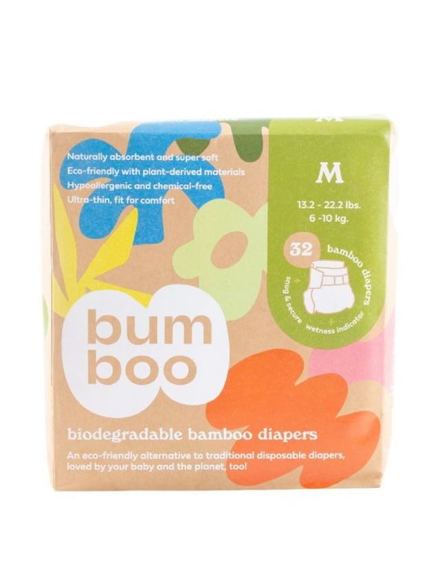 Bumboo Medium Biodegradable Nappies