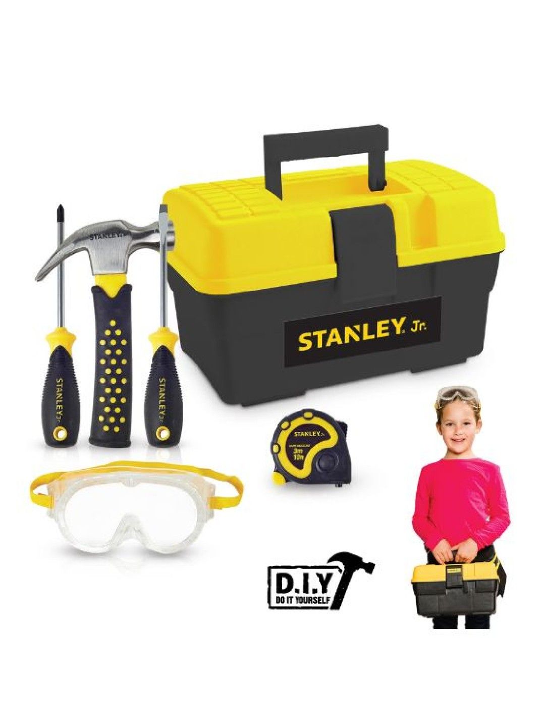 Stanley Stanley Jr. Premium 5-Piece Kids' Tool Set and Toolbox (No Color- Image 1)