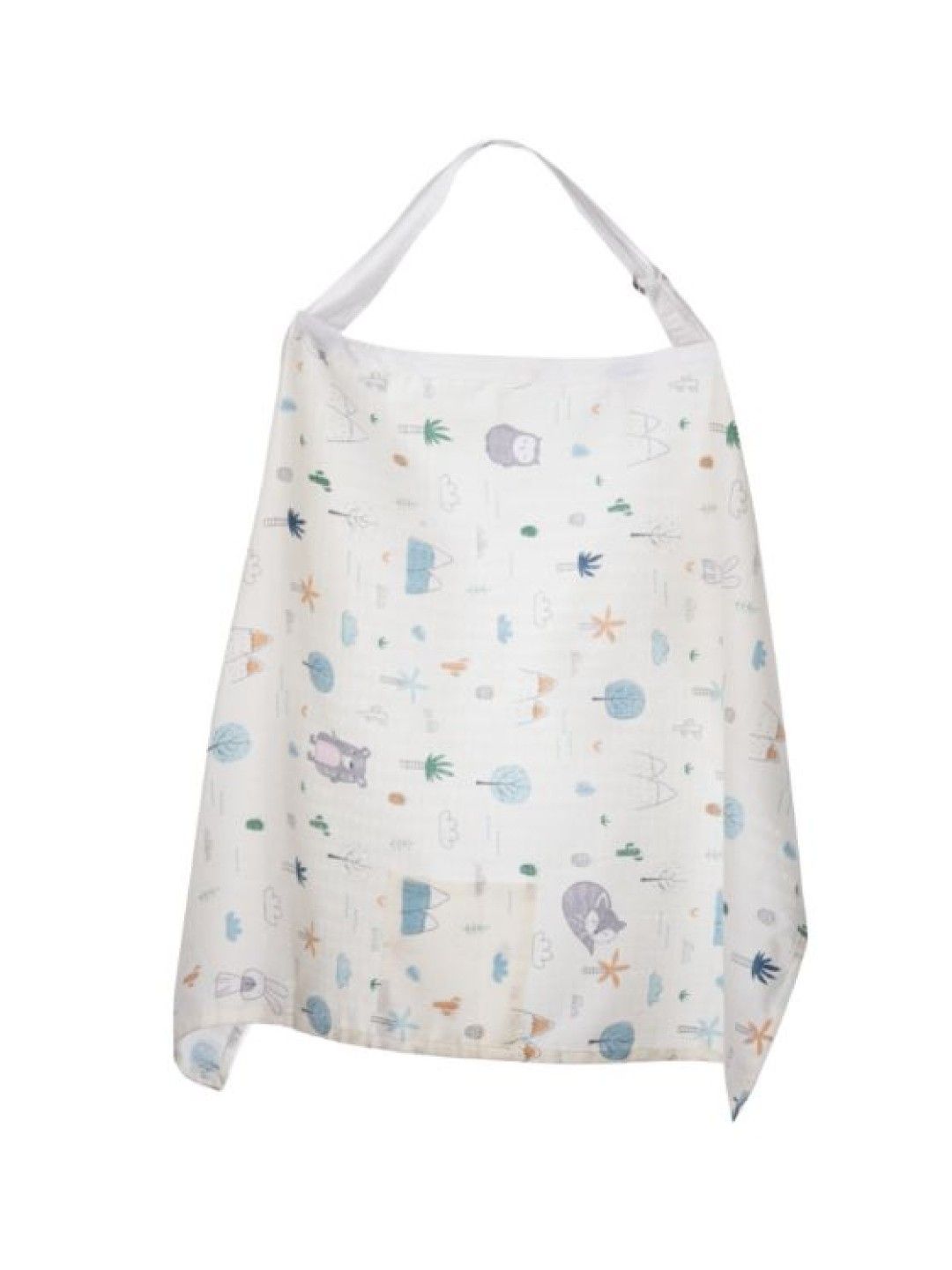 Baboo Basix Phanpy Nursing Cover (Word of Forest- Image 1)