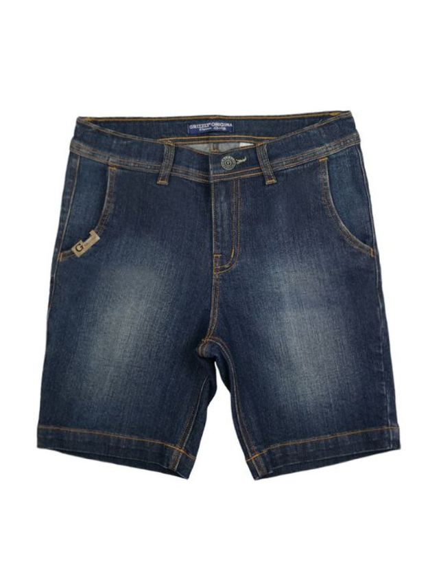 Grizzly Toddler Boys Denim Short | edamama