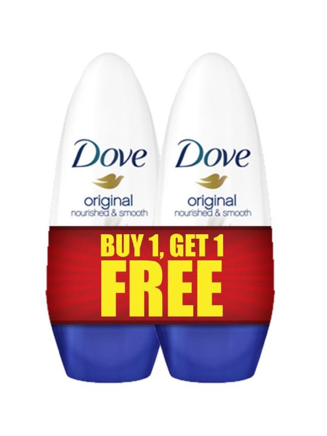 Dove [Buy 1 Get 1] Dove Deodorant Roll-On Original (40ml)