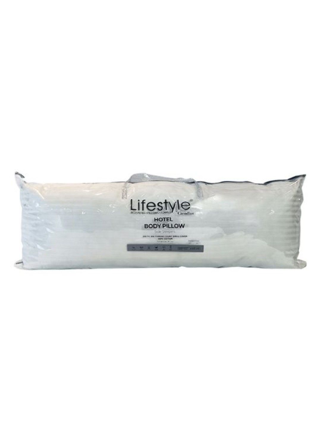 Lifestyle by Canadian Body Pillow White