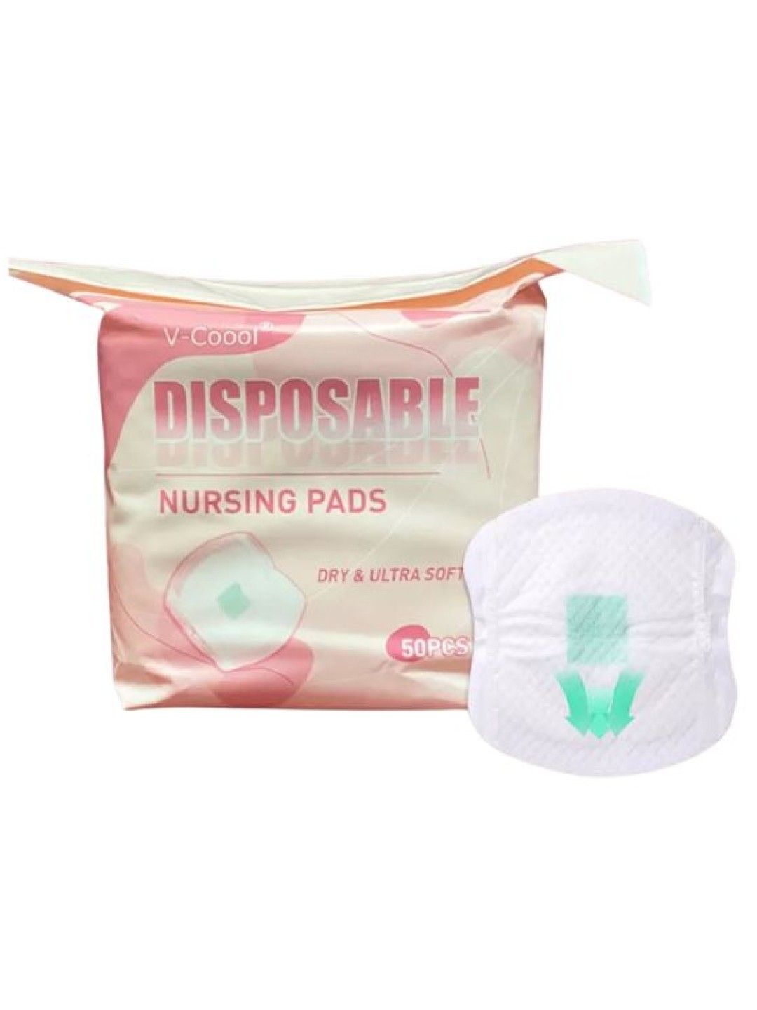 V-coool Disposable Nursing Breast Pads 50s