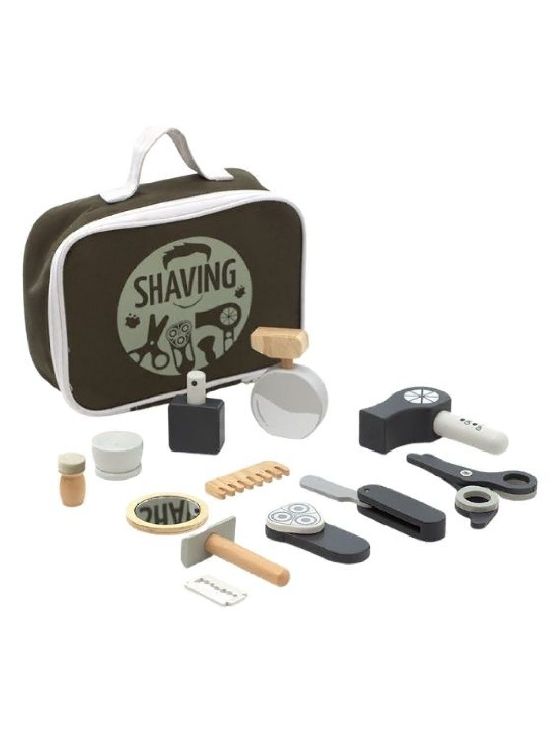 Hungry Hippo PH Wooden Shaving Kit Toy for Boys edamama