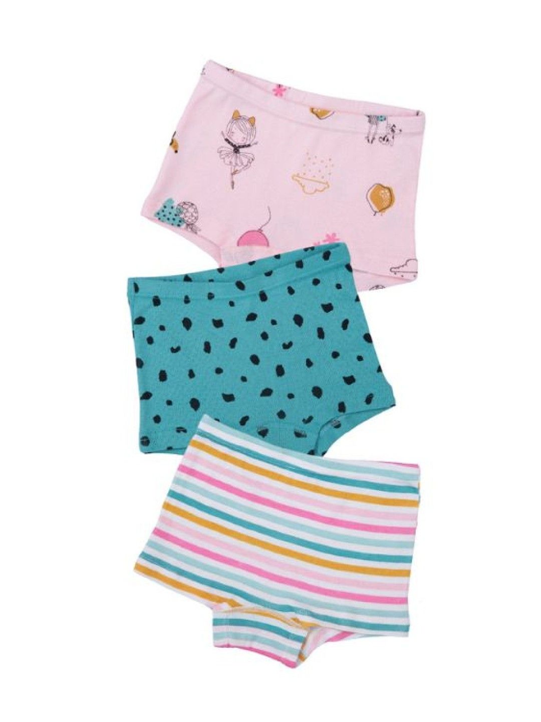 Meet My Feet Move Caitlyn - Boyshorts Underwear For Girls (No Color- Image 1)