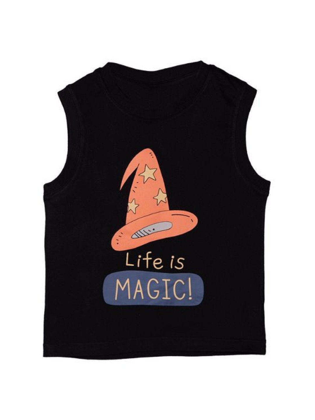 Meet My Feet Move Kai - Toddlers and Kids Loungewear Sando For Boys (No Color- Image 1)
