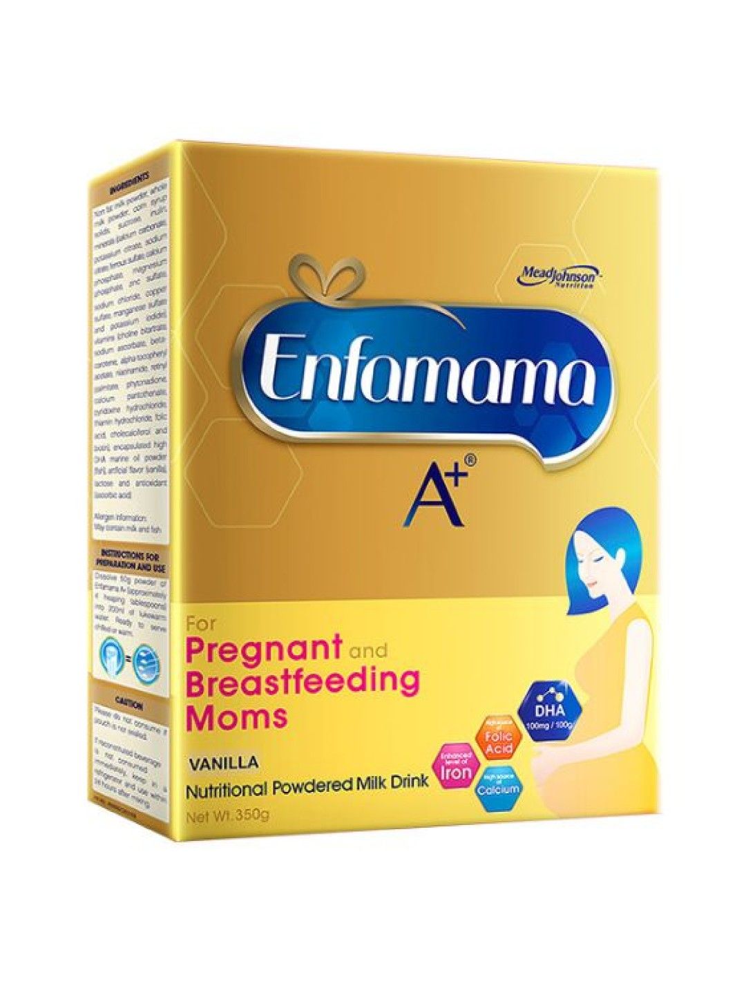 Enfamama A+ Vanilla Powdered Milk Drink (350g)