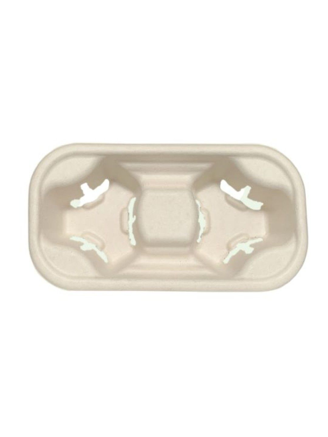 Econtainer 2-cup Holder Tray Compostable and Eco-friendly - Pack of 50